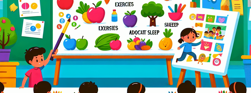 Panduan Praktis Membuat Poster Hidup Sehat untuk Anak SD